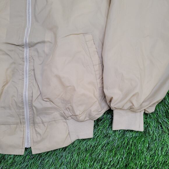 Vintage 80s Detroit Red-Wings Jacket XL 25x24 Cropped Alumni - Picture 13 of 15